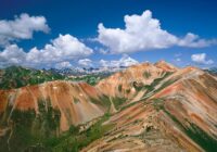 Red Mountain | Cumulus Clouds | Colorado | Fine Art Photography | Nature